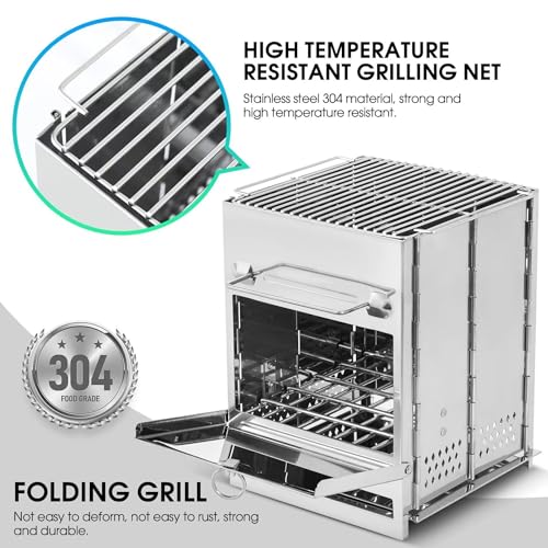 Portable Folding Camping Stove for Outdoor Adventures