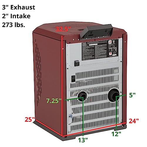 Comfortbilt HP22 Wood Pellet Stove with 55lb Hopper