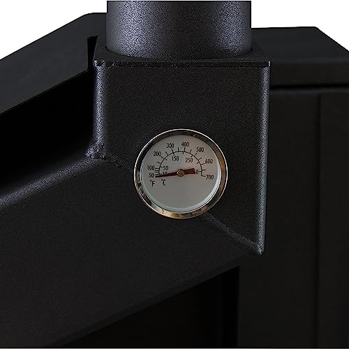 US Stove Non-Electric Pellet Stove, 60 lbs Hopper