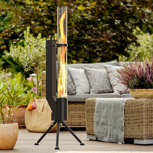 Onlyfire Outdoor Wood Pellet Fire Pit Heater