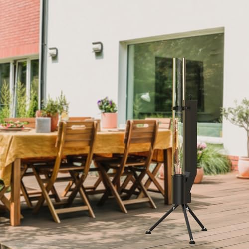 Onlyfire Outdoor Wood Pellet Fire Pit Heater