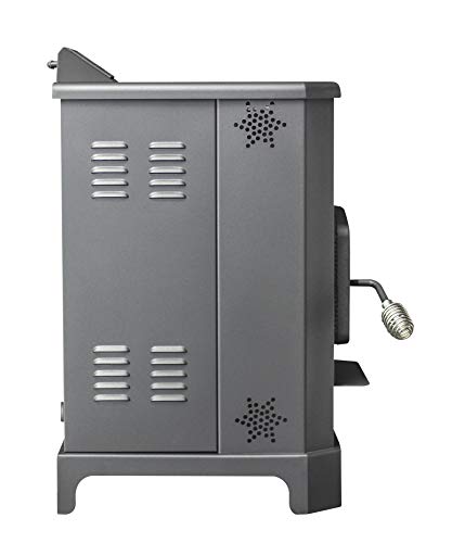 King Mini Pellet Stove with Remote, 2,200 Sq. Ft