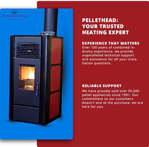 Independence PS21 Freestanding Pellet Stove - Black