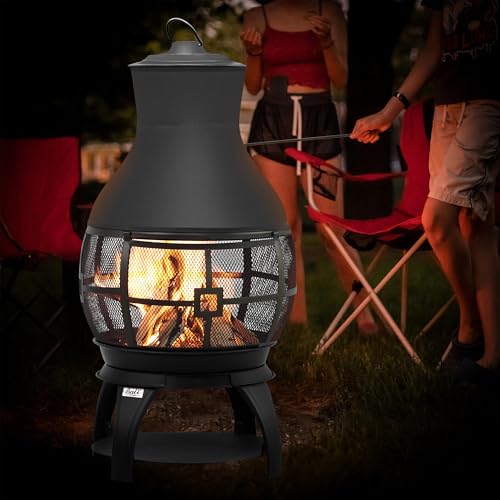 Bali Outdoors Wood Burning Patio Fire Pit