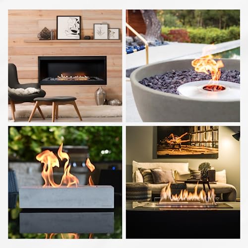 Premium Bioethanol Fuel for Ventless Fireplaces