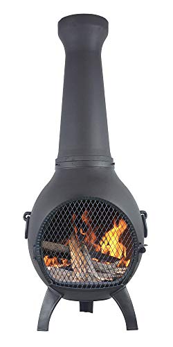 Blue Rooster Prairie Chiminea Outdoor Firepit