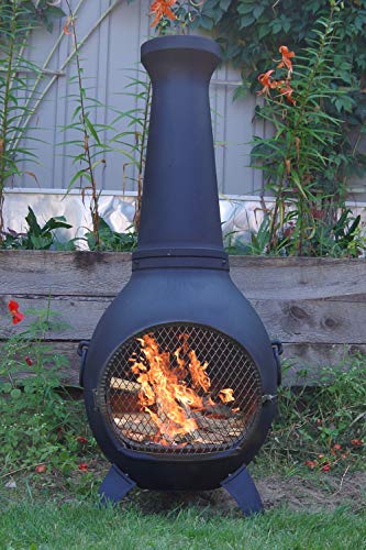 Blue Rooster Prairie Chiminea Outdoor Firepit