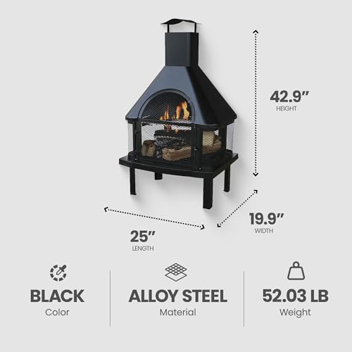 Four Seasons Outdoor Wood Burning Fireplace Bowl