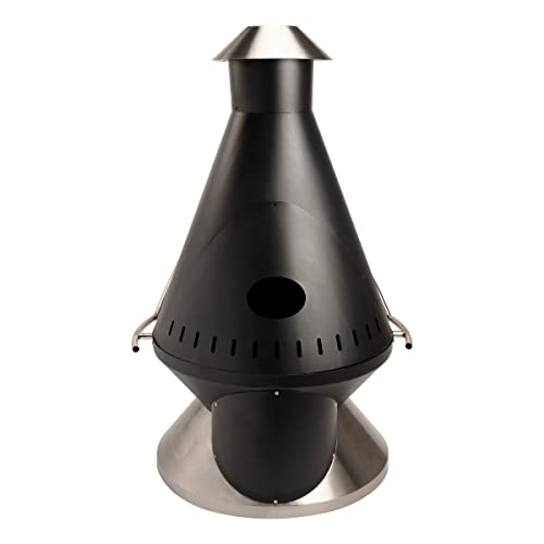 Cuisinart Propane Fire Pit Chimenea with Safety Switch