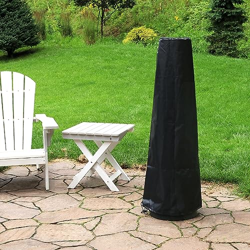 Sunnydaze 49-Inch Heavy-Duty Black Steel Chiminea