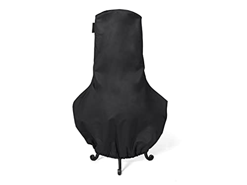 Weather Resistant Chiminea Cover - 24" x 40" Black