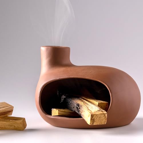 Modern Terracotta Palo Santo Incense Holder