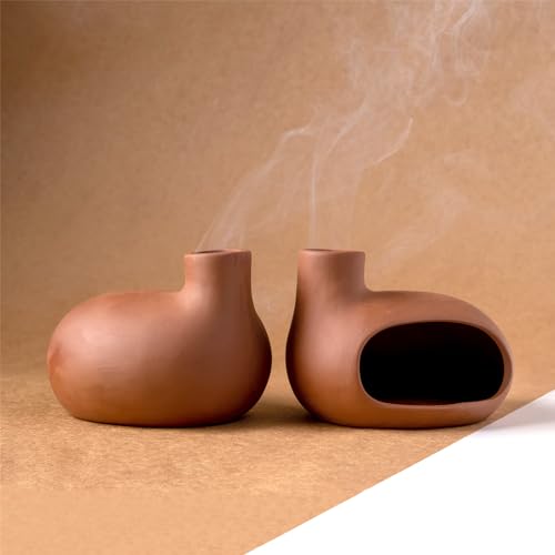 Modern Terracotta Palo Santo Incense Holder