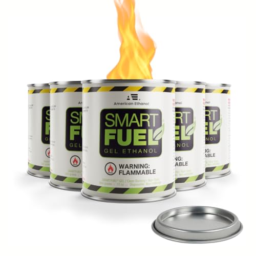 Ethanol Smart Fuel Gel - Clean Burning 6-Pack