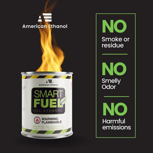 Ethanol Smart Fuel Gel - Clean Burning 6-Pack