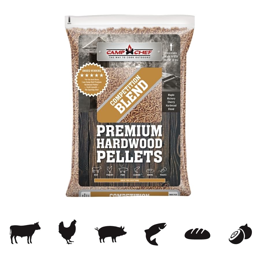Camp Chef Competition Blend Hardwood BBQ Pellets - 20 lb
