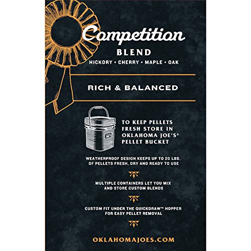 Oklahoma Joe's Competition Blend Wood Pellets, 20 lb
