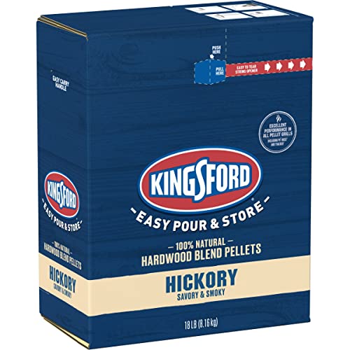 Kingsford Natural Hickory Hardwood Blend Pellets 18 lbs