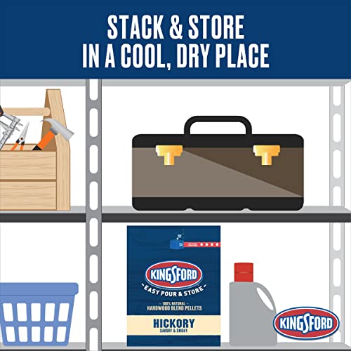 Kingsford Natural Hickory Hardwood Blend Pellets 18 lbs