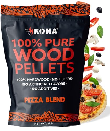 Kona Pizza Blend Wood Smoker Pellets - 2 lbs