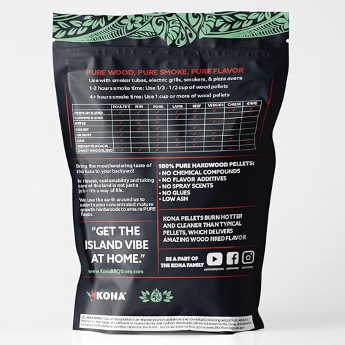 Kona Oak Smoker Pellets for Ninja Grill, 2 lb