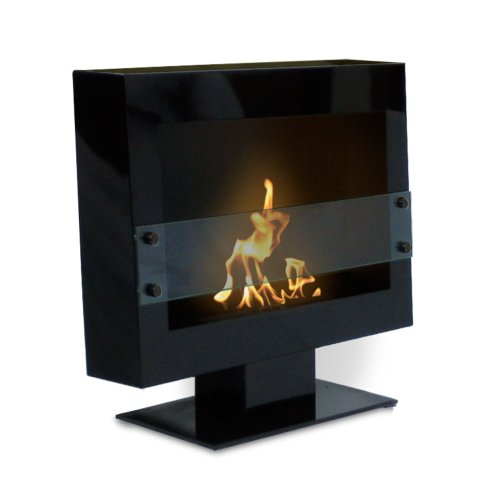 Tribeca II Floor Standing Fireplace by Anywhere