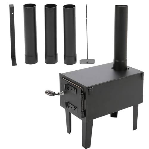 Portable Wood Burning Stove for Camping & Outdoor