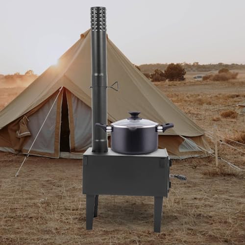 Portable Wood Burning Stove for Camping & Outdoor