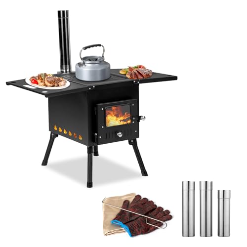 Outvita Portable Camping Wood Burning Stove