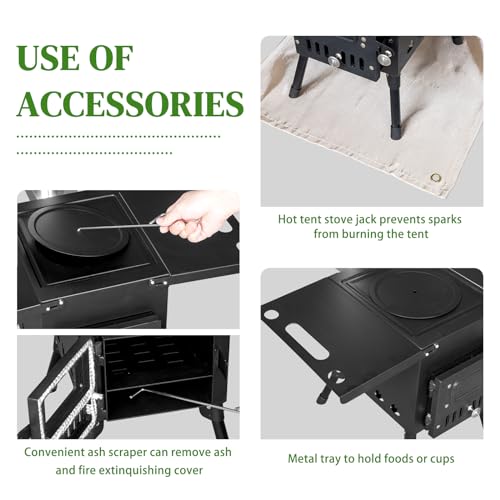 Outvita Portable Camping Wood Burning Stove