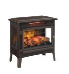 Duraflame 3D Flame Electric Fireplace Stove, Bronze