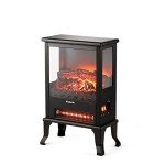 TURBRO TS17Q Infrared Electric Fireplace Stove