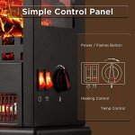 TURBRO TS17Q Infrared Electric Fireplace Stove