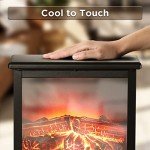 TURBRO TS17Q Infrared Electric Fireplace Stove
