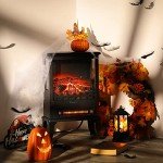 TURBRO TS17Q Infrared Electric Fireplace Stove