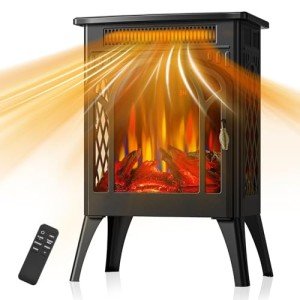Compact Electric Fireplace Stove for Cozy Spaces