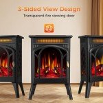 Compact Electric Fireplace Stove for Cozy Spaces