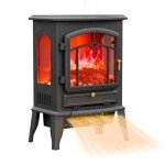VEXON 22” Electric Infrared Quartz Fireplace Heater