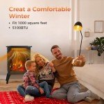 Compact Electric Fireplace Stove for Cozy Spaces
