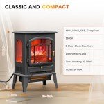 VEXON 22” Electric Infrared Quartz Fireplace Heater