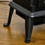 HOMCOM 23" Electric Infrared Fireplace Stove