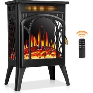 Antarctic Star 16" Electric Fireplace Stove With Remote