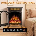 Antarctic Star 16" Electric Fireplace Stove With Remote