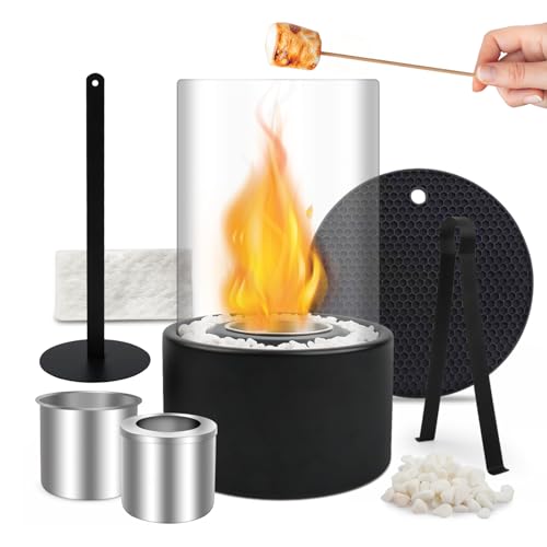 Compact Tabletop Fire Pit for Indoor/Outdoor Use