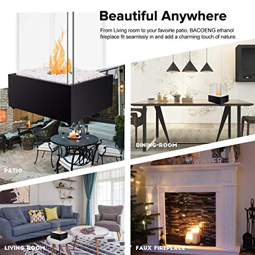 BRIAN & DANY Ethanol Tabletop Fire Pit