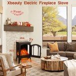 Xbeauty Electric Freestanding Infrared Fireplace Stove