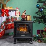 TURBRO TS20 Electric Fireplace with Realistic Flames