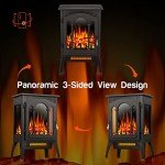 Xbeauty Electric Freestanding Infrared Fireplace Stove