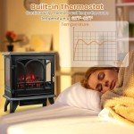 COSTWAY Remote Control Electric Stove Heater