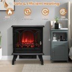 COSTWAY Remote Control Electric Stove Heater